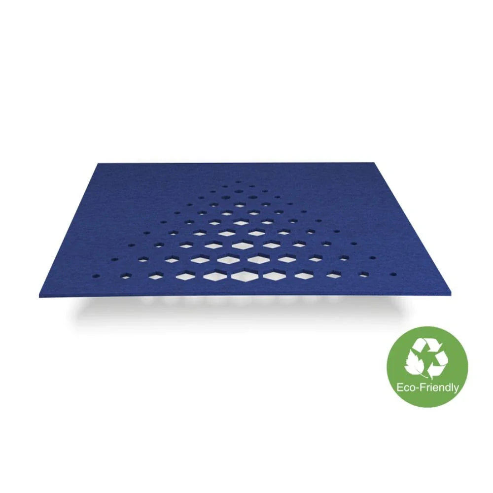 Akoestisch paneel van vilt | Blauw paneel van vilt | DECIBEL winkel - Afbeelding 5