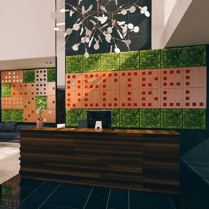 Domino DP10 Akoestisch houten geperforeerd textielpaneel - DECIBEL Shop - Afbeelding 3