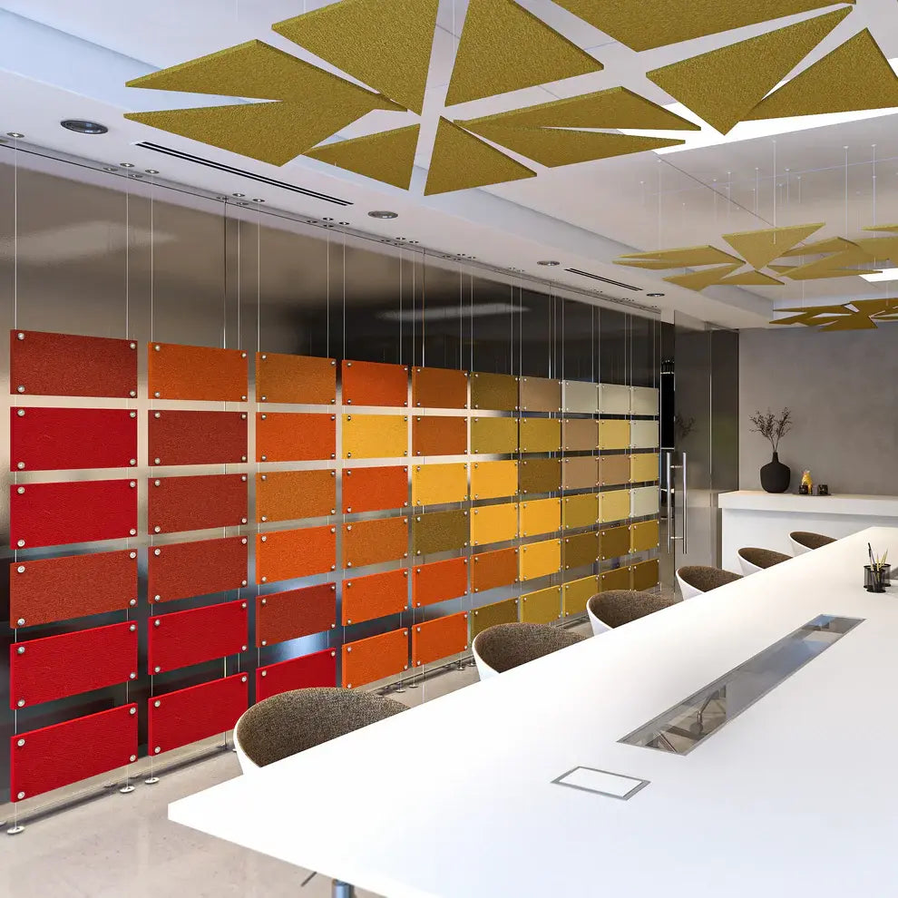 Akoestisch Tri-vilt paneel | Tri-vilt paneel - DECIBEL Shop - Afbeelding 2