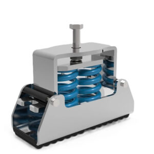 Vibro-SMR veerbevestiging | trillingsregeling voor zware machines - DECIBEL Shop